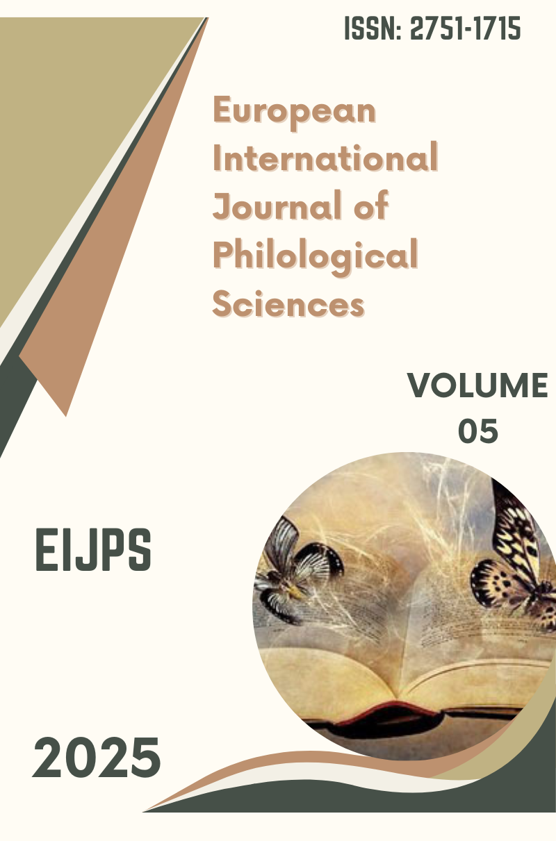 European International Journal of Philological Sciences
